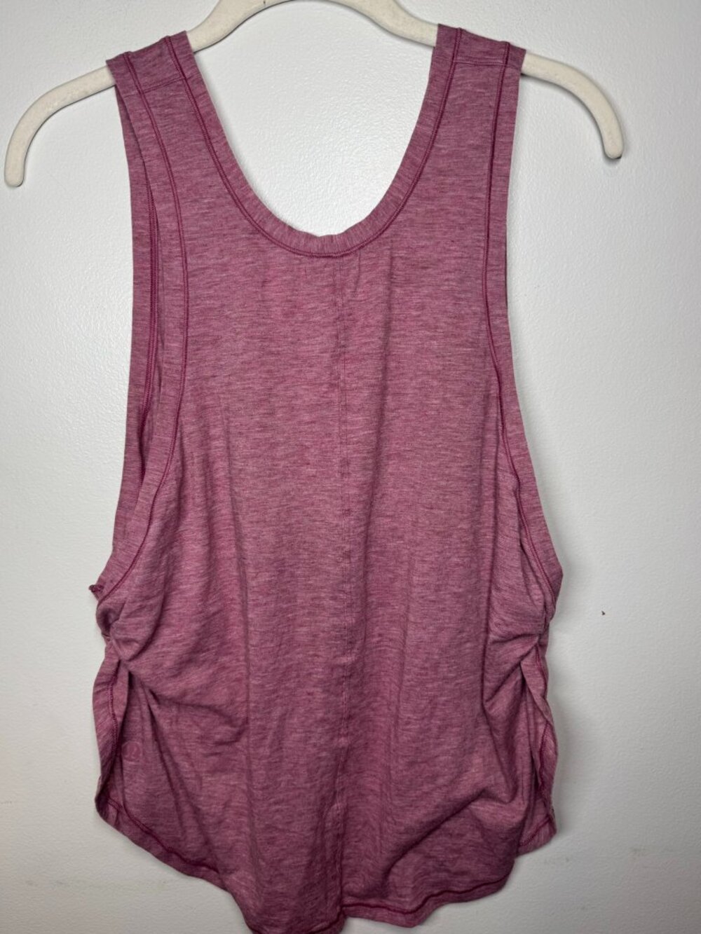 Lululemon Victory Lap Tank- Heathered Moss Rose